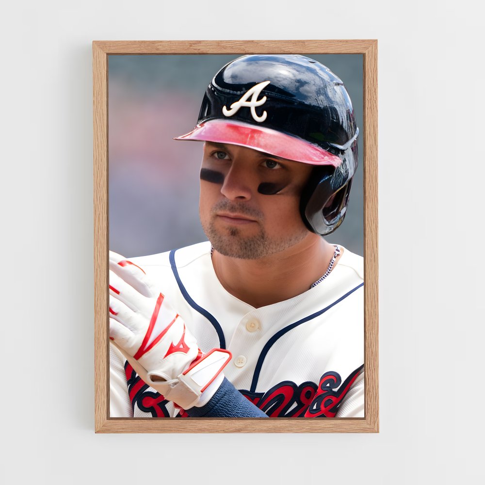 Poster Austin riley – affiche Baseball (vue 4)